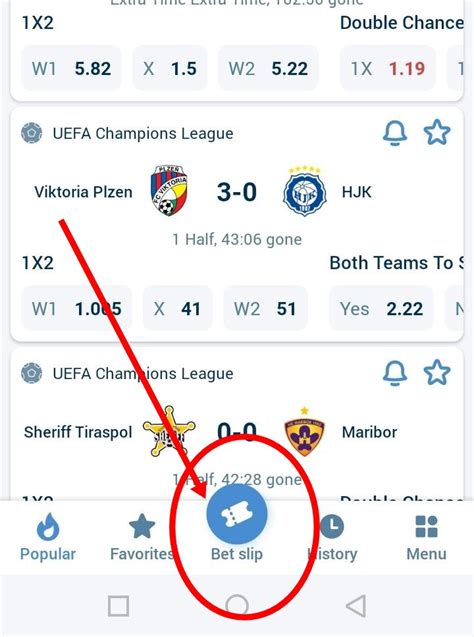 How To Load The Booking Code On The 1xbet App .